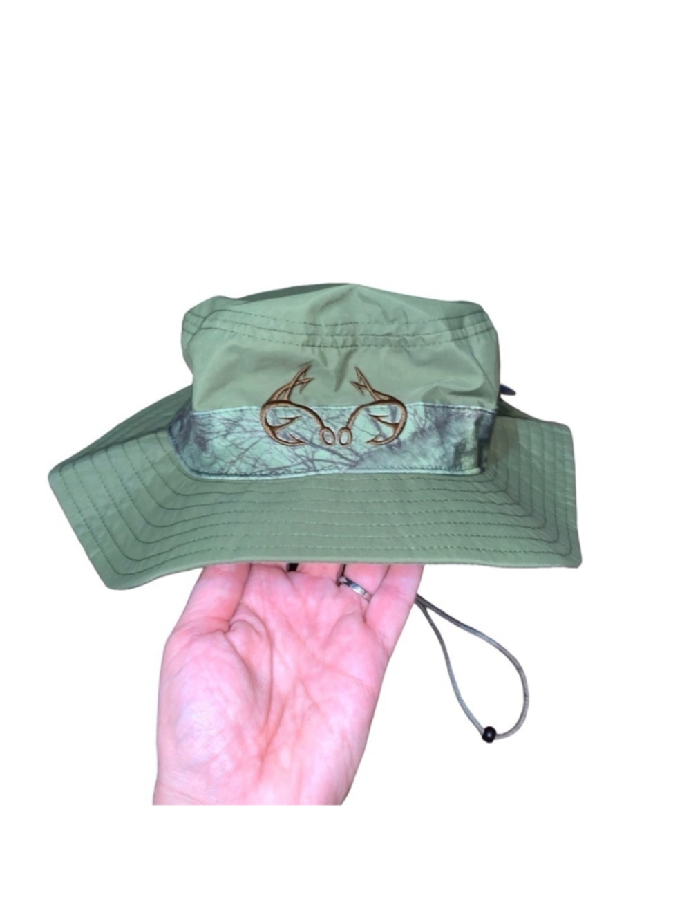 Real tree brimmer fishing hat - Picture 2 of 3